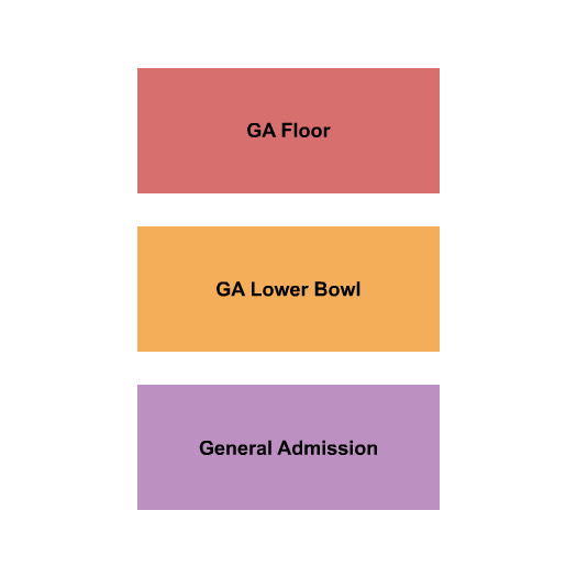 Arena At Ford Idaho Center GA Floor - GA Lower Bowl - GA Seating Chart