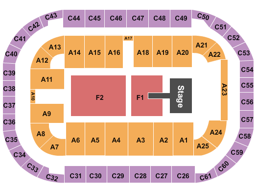 Arena At Ford Idaho Center Journey Seating Chart