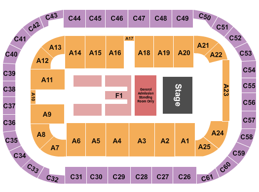 Arena At Ford Idaho Center Luke Combs Seating Chart