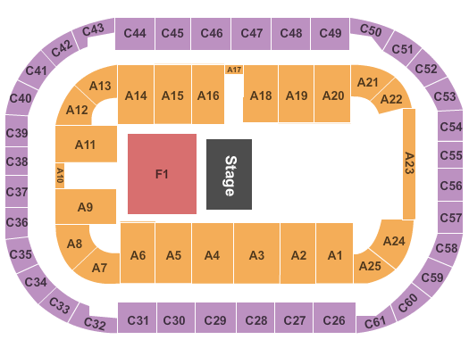 Arena At Ford Idaho Center Ron White Seating Chart
