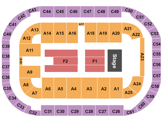 Arena At Ford Idaho Center Weezer Seating Chart
