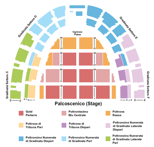 Arena Di Verona End Stage Seating Chart