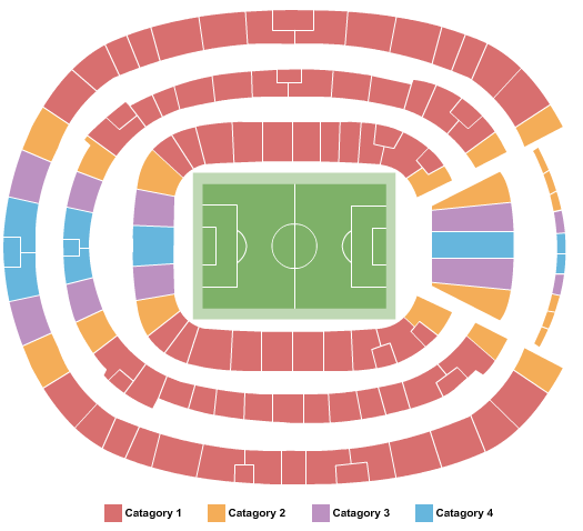 Arena Fonte Nova - Salvador Soccer Seating Chart