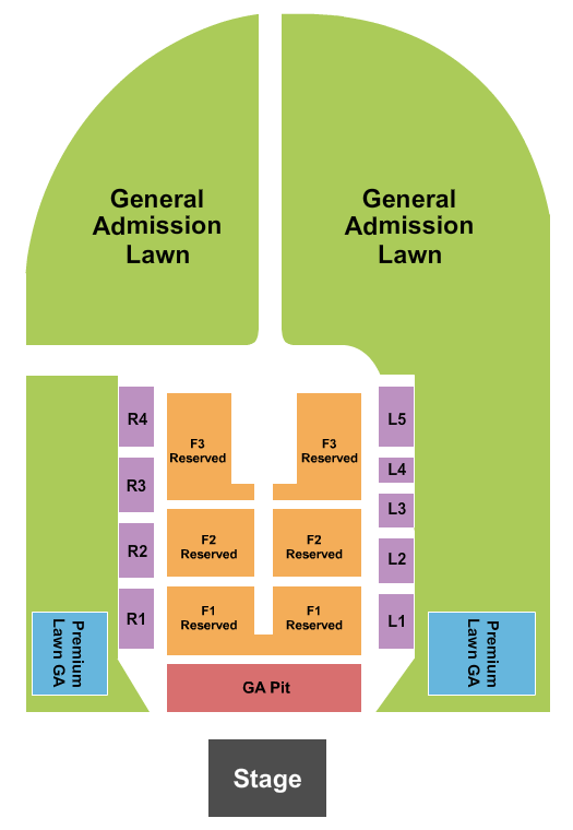 Arena At Ford Idaho Center Halsey Seating Chart