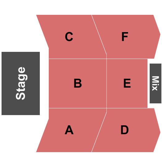 Aria Ballroom At MGM Springfield Endstage-2 Seating Chart