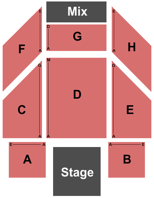 Aria Ballroom At MGM Springfield Endstage Seating Chart