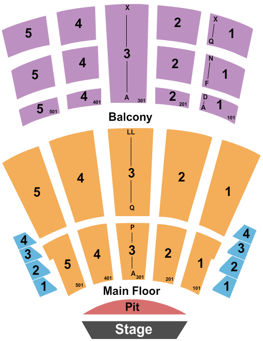 Arie Crown Seating Chart