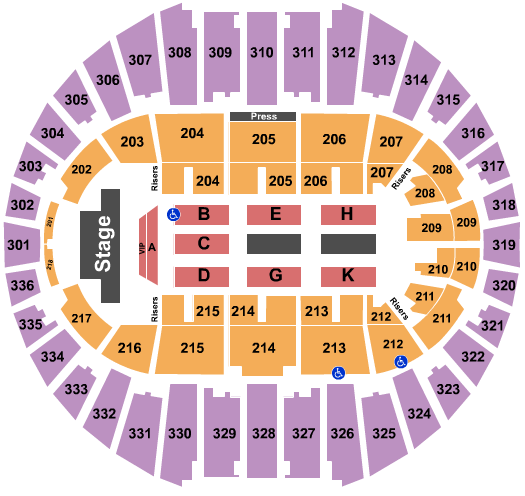 Arizona Veterans Memorial Coliseum Billy Currington Seating Chart