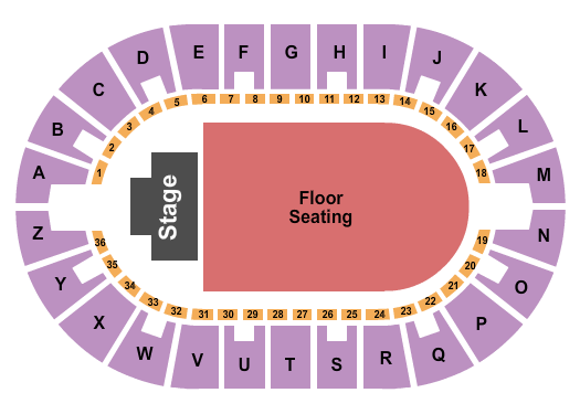 Arkansas State Fair Grounds Coliseum Concert Seating Chart