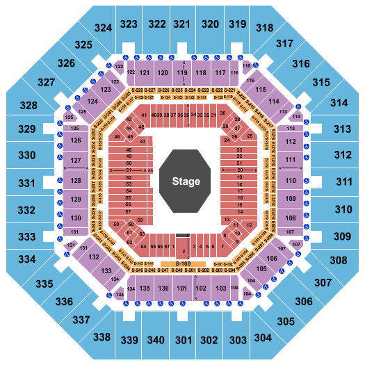 Arthur Ashe Stadium Fortnite World Cup Seating Chart