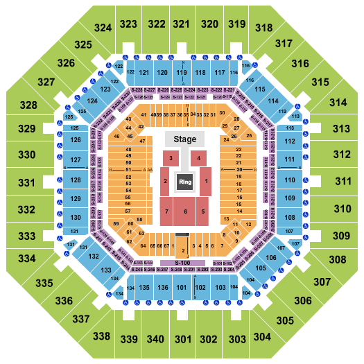 Arthur Ashe Stadium Seating Chart & Maps Corona