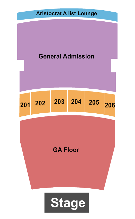 Arvest Bank Seating Chart