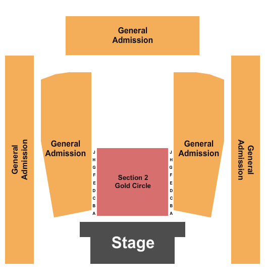 Asbury Hall at Babeville Seating Chart