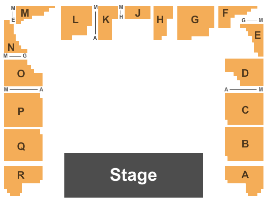 Asbury Park Convention Hall End Stage Seating Chart