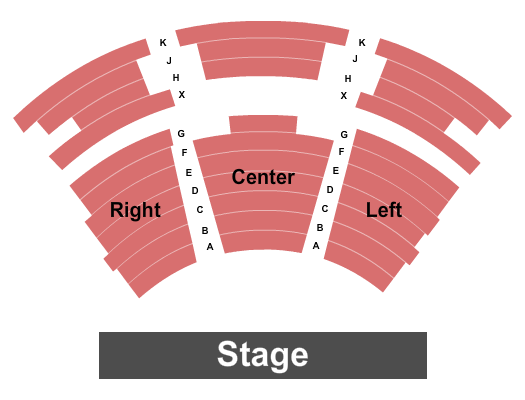 Ashland Theatre - Maplewood Seating Map