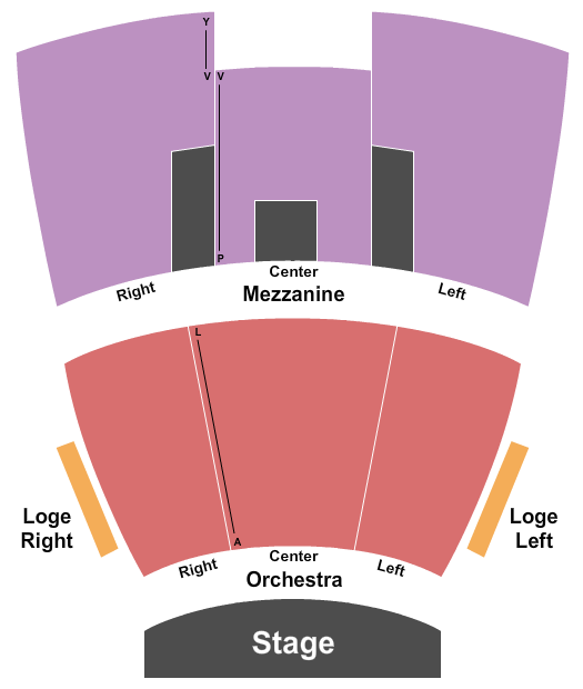 Ashwaubenon Performing Arts Center End Stage Seating Chart