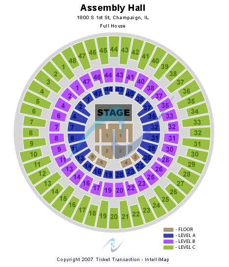 State Farm Center Full House Seating Chart