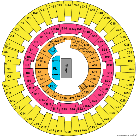 State Farm Center Kelly Clarkson Seating Chart