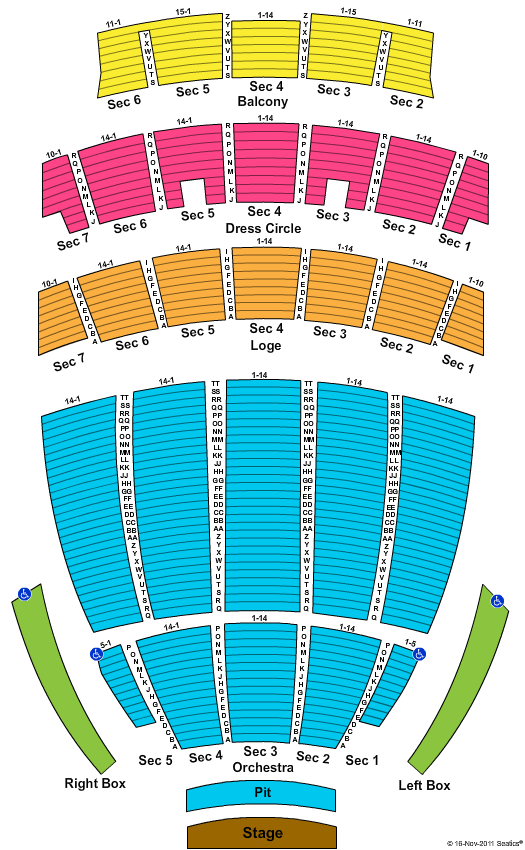 Atlanta Civic Center Endstage - Pit Seating Chart