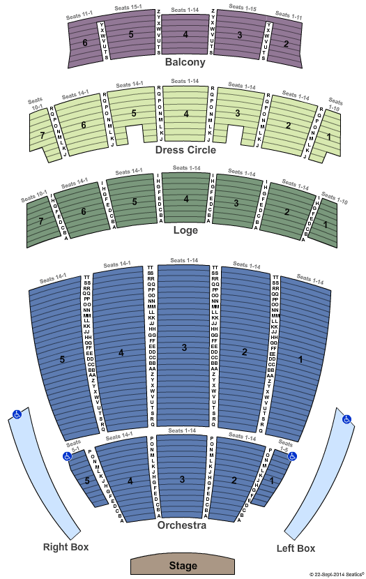 Atlanta Civic Center End Stage Seating Chart