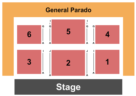 Atlanta Coliseum Endstage 3 Seating Chart