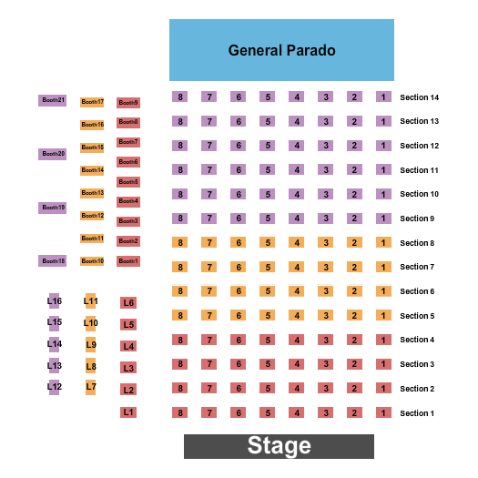 Atlanta Eagles Arena Seating Chart