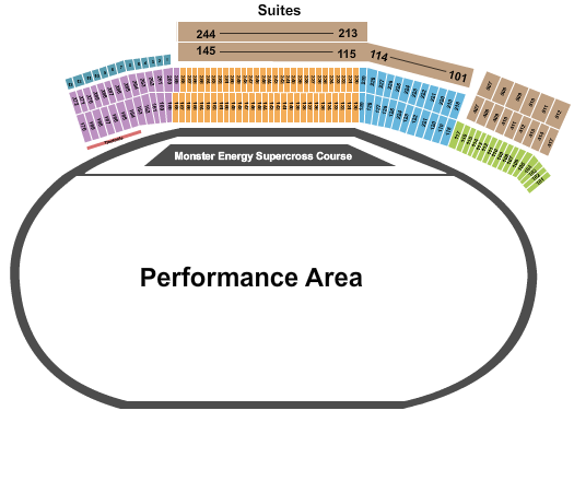 Atlanta Motor Speedway Supercross Seating Chart