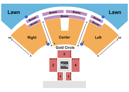 Atlantic Union Bank Pavilion Wrestling Seating Chart