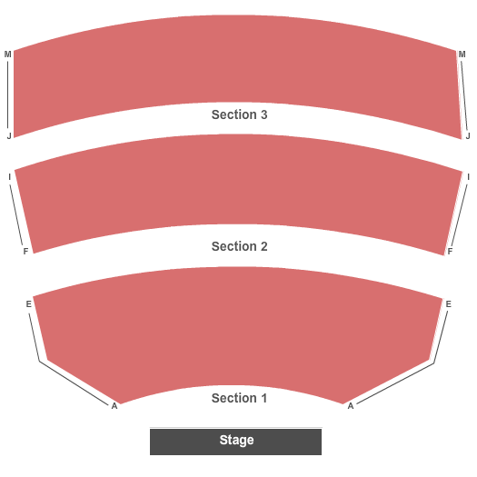 The Orleans Showroom Seating Chart