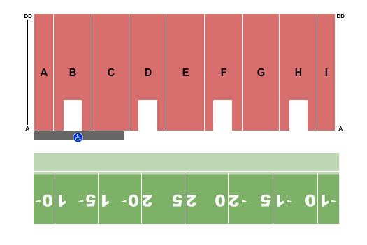 Atrium Stadium DCI Seating Chart