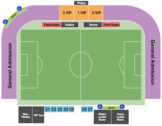 Atwood Stadium Soccer Seating Chart