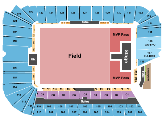Audi Field Seating Map