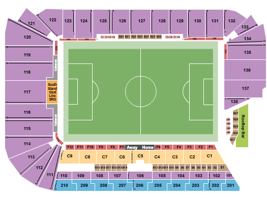 Audi Field Club World Cup Seating Chart