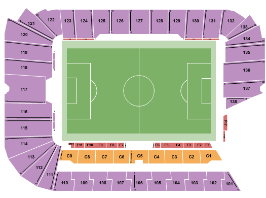 Colorado Rapids Stadium Seating Chart