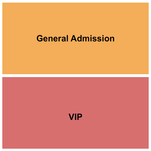 August Hall GA & VIP Seating Chart