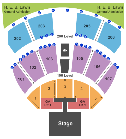 Germania Insurance Amphitheater Florida Georgia Line Seating Chart