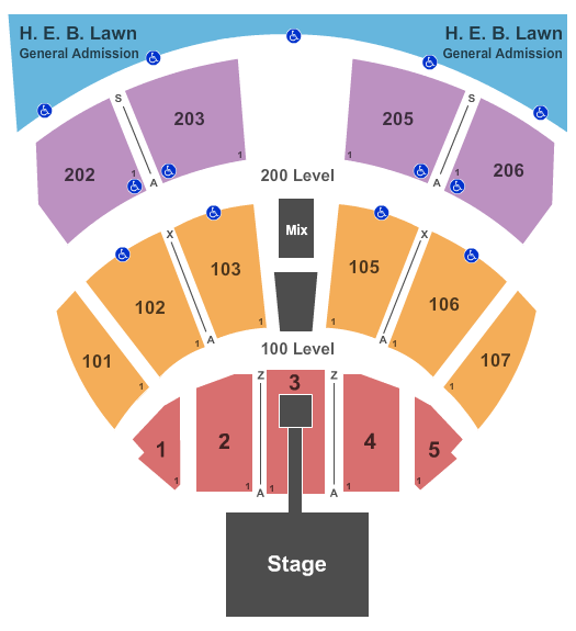 Germania Insurance Amphitheater Kelly Clarkson Seating Chart