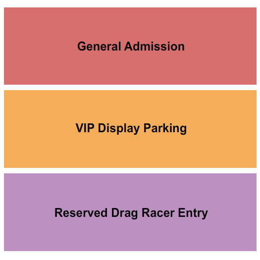 Auto Club Famoso Raceway Campground Import Face-Off Seating Chart