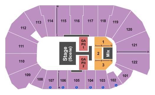 Avenir Centre Old Dominion Seating Chart