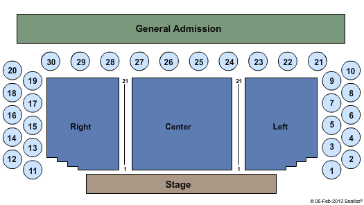 Avila Beach Resort End Stage Seating Chart