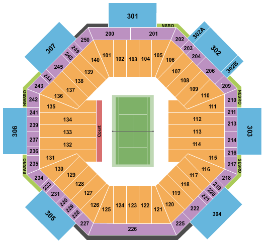 Sobeys Stadium Tennis 2 Seating Chart