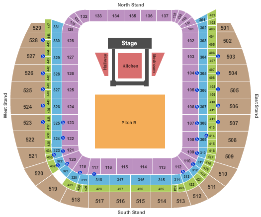 Aviva Stadium Harry Styles Seating Chart