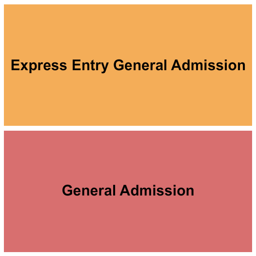 Avondale Music Hall GA & Express Entry Seating Chart