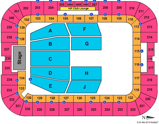 Shell Energy Stadium Sugarland Seating Chart