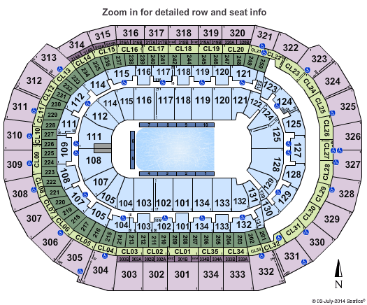 Amerant Bank Arena Ice Show Seating Chart