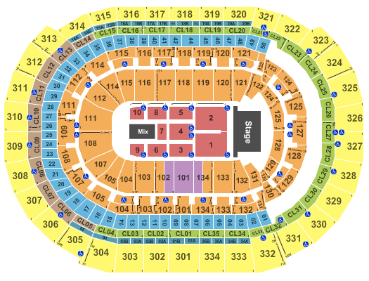 Amerant Bank Arena Bon Jovi Seating Chart
