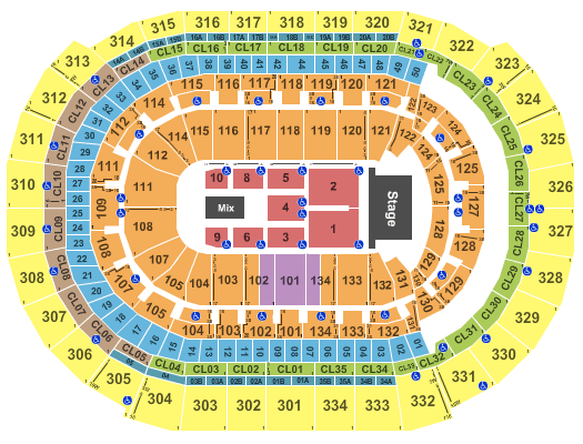 Amerant Bank Arena Bruno Mars Seating Chart