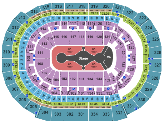 Amerant Bank Arena Carrie Underwood Seating Chart