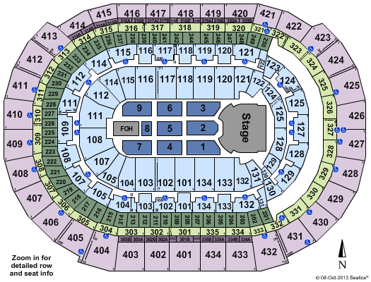 Amerant Bank Arena Cher Seating Chart