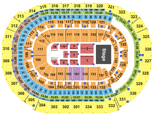 Amerant Bank Arena Cher 2019 Seating Chart